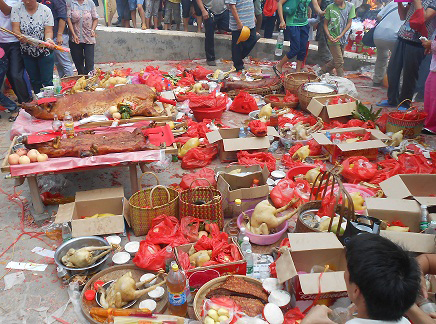 覃官山2016年重阳节祭祖庆典活动