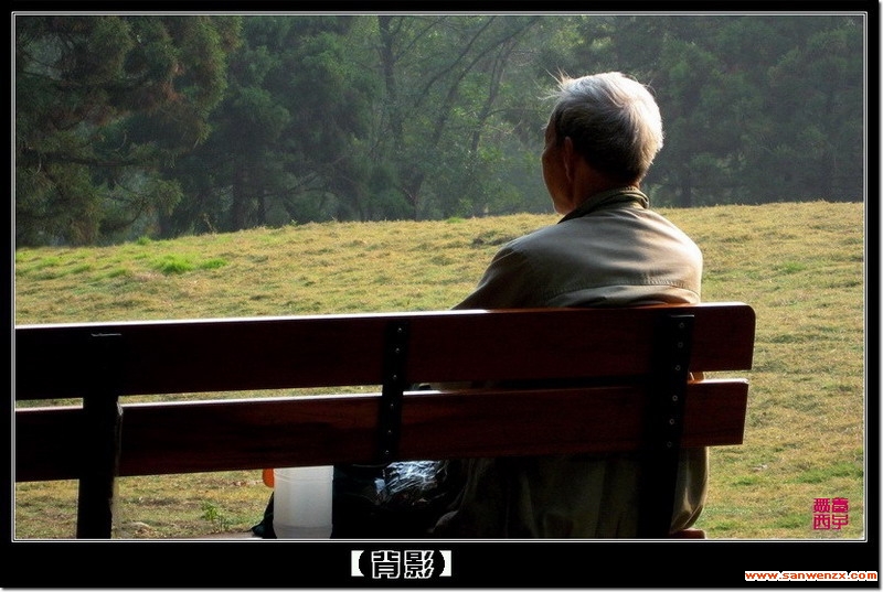 总是把最好的给予我们 当他老去 我们是否为他做过什么 是否还来的及