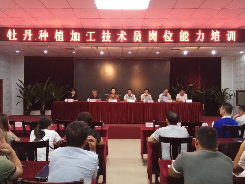 牡丹加工銷售企業(yè)轉(zhuǎn)型升級培訓(xùn)班