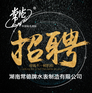 常德牌水表招聘簡(jiǎn)章