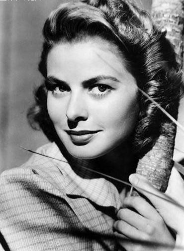 英格丽·褒曼ingrid bergman 代表作:《卡萨布兰卡》《战地钟声》