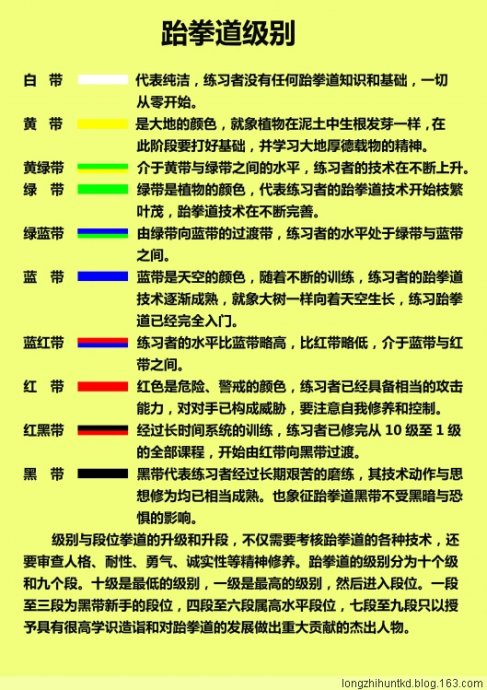 跆拳道課程開始報名了