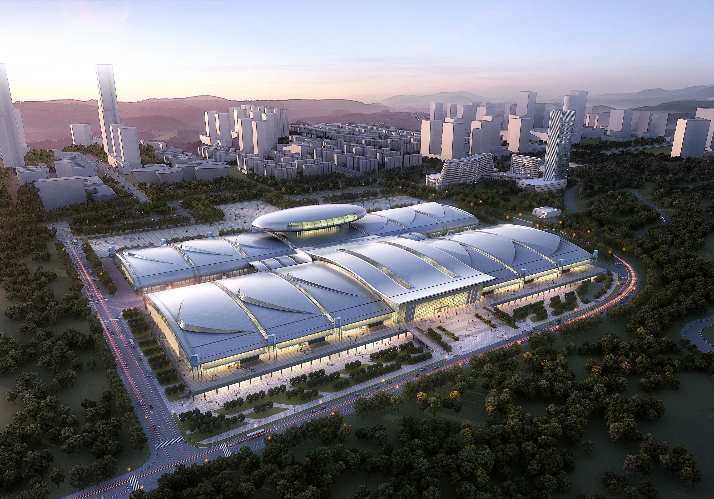 南京海关业务技术专用楼 我们的项目 鲁班精品 新疆国际会展中心二期
