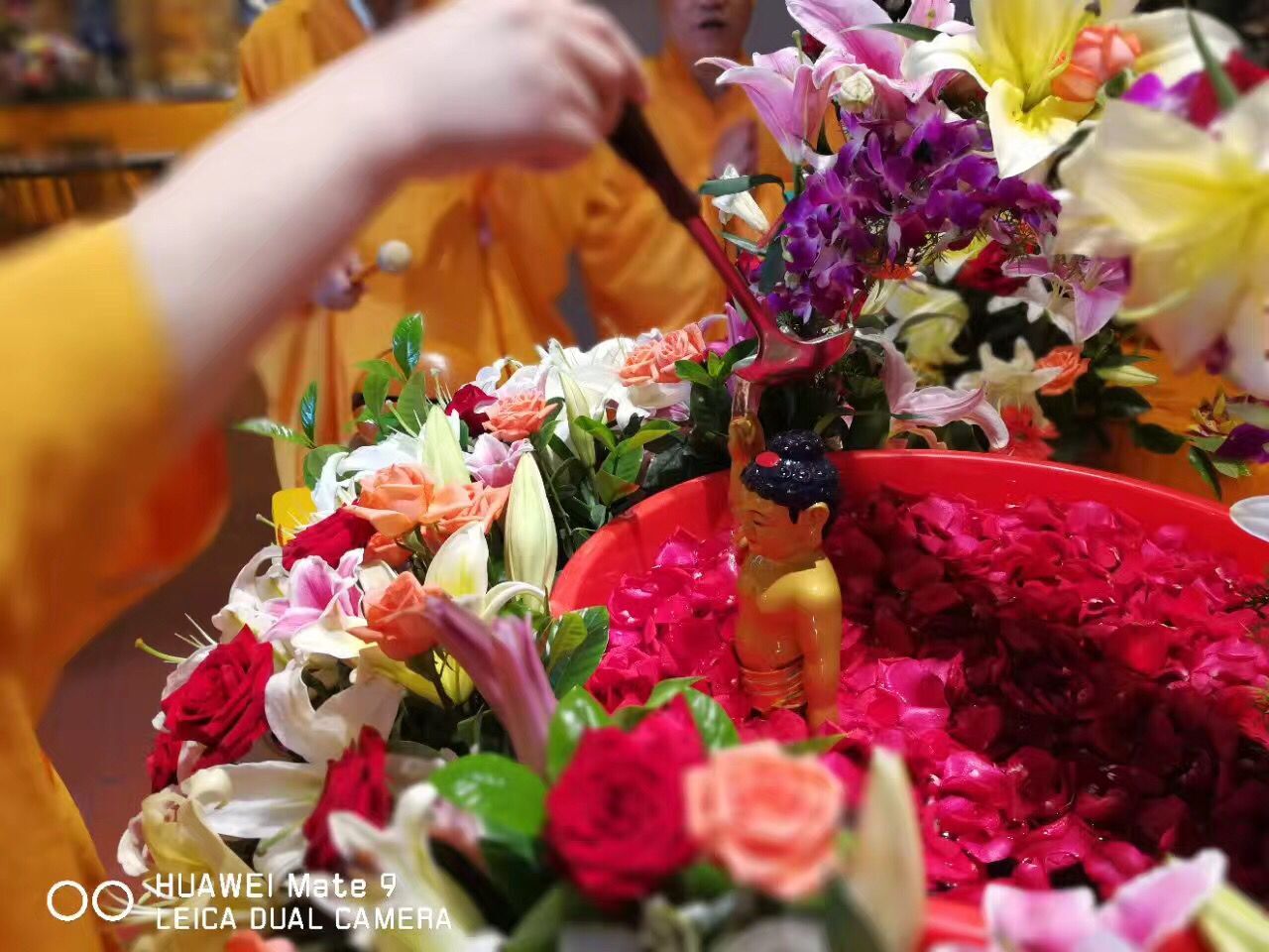 慧庆禅寺 恭迎南无本师释迦牟尼佛圣诞举行浴佛法会功德圆满