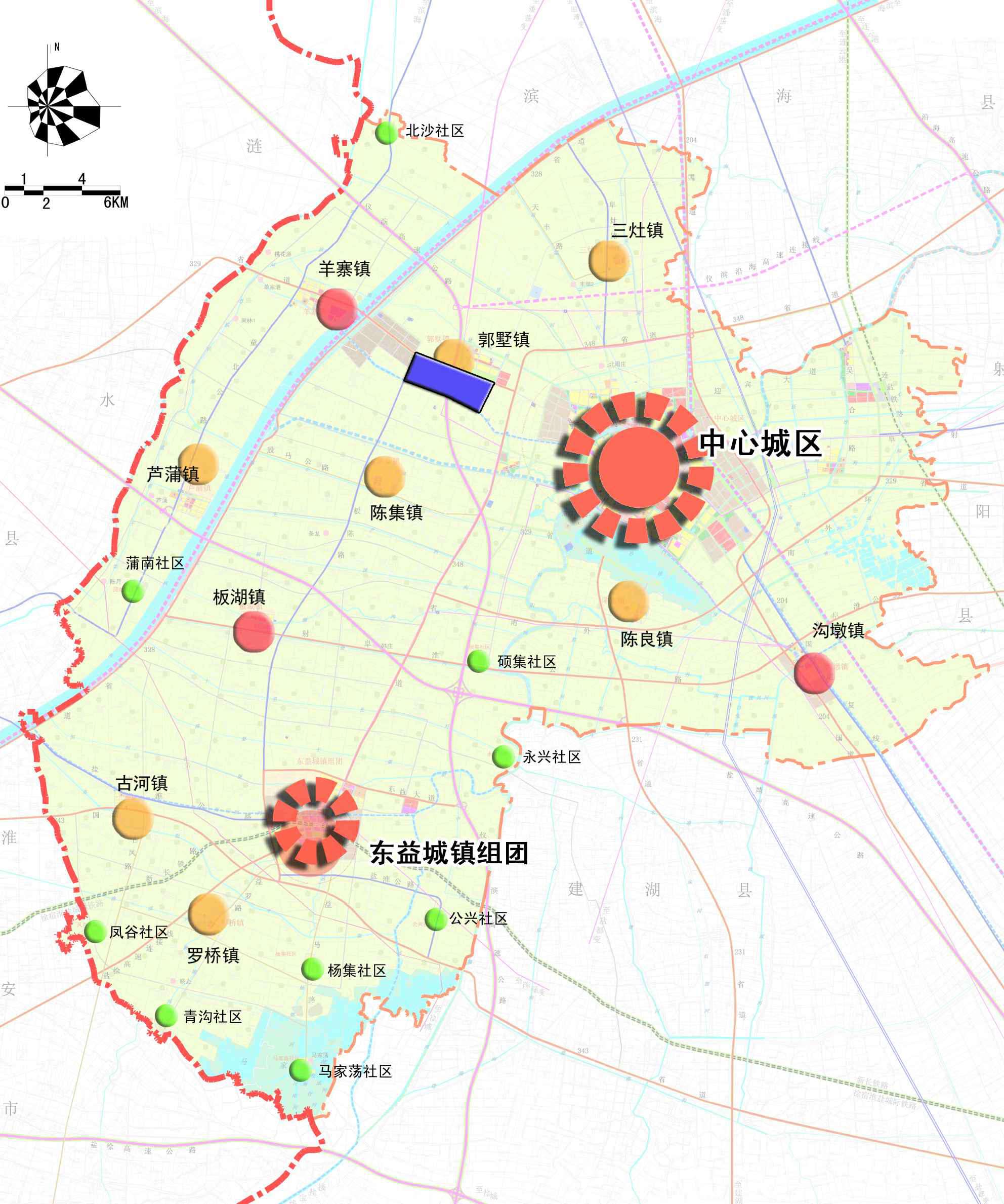 阜宁县规划图图片