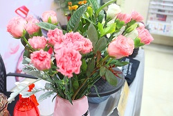 广州农商银行河源分行，3月女神节VIP客户花艺活动
