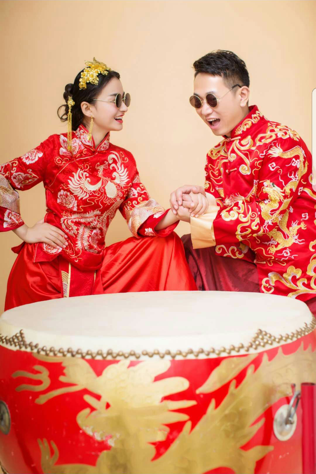 刘章礼 王晓芬刘程健&王晓芳刘杨&罗晓婚礼请帖刘 嵩 刘晓春